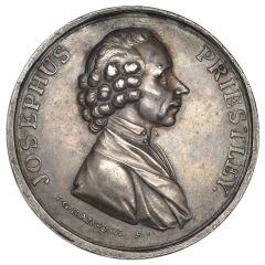Medal - George III Joseph Priestley, silver