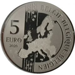 5 Euros Luke and Lucy/Suske en Wiske - Colour