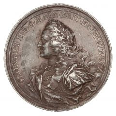 Medal - George II State of Britain, lead