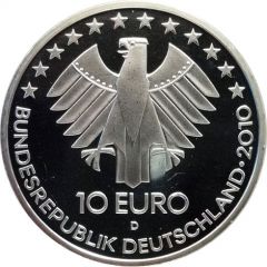 10 Euros 175 Years German Railroad