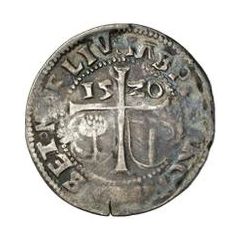 1 Ferding - Wolter von Plettenberg and Jasper Linde Riga, smooth shield, child to the left