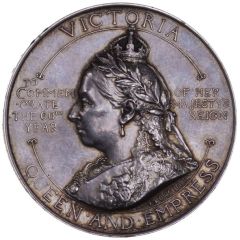 Medal - Victoria Diamond Jubilee; King`s Lynn, silver