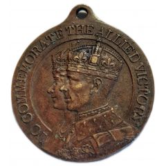 Medal - WW2 Victory & Peace Celebrations 1945 Stourport-On-Severn