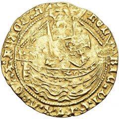 1/2 Noble - Henry IV Light coinage, London mint