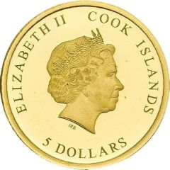 5 Dollars - Elizabeth II 100 Years Republic of Austria