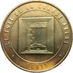 Monnaie de Paris Tourist Token - Paris Le toit de la Grande Arche