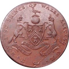 1/2 Penny Middlesex - Freemasons