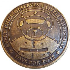 Token - United States Marine Corps Toys For Tots
