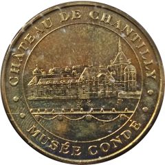 Monnaie de Paris Tourist Token - Château de Chantilly Musée Condé