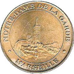 Monnaie de Paris Tourist Token - Marseille Notre-Dame de la Garde