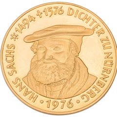 10 Ducats - Aureus Magnus Hans Sachs