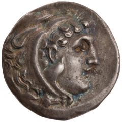 Tetradrachm In the name of Alexander III,Odessos, ΕΥΠΡΟ