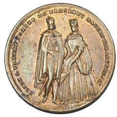 Coronation of Francis Joseph in Buda-Pest
