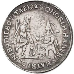 1/2 Thaler - John George I Centenary of the Reformation