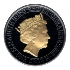 1 Crown - Elizabeth II Sir Winston Churchill, Never was so much owed by so many to so few