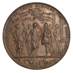 Medal - George II Irish Surplus Revenue Dispute, bronze
