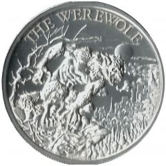 2 oz Silver Intaglio Mint - The Werewolf