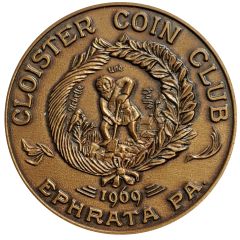 Token - Cloister Coin Club Ephrata, Pennsylvania