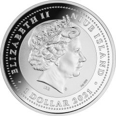 1 Dollar - Elizabeth II Tree of Luck