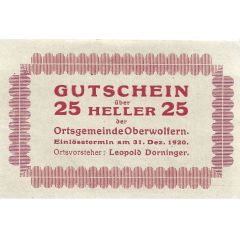 25 Heller Oberwolfern