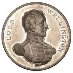 Medal - George III Victories, white metal