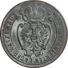 2 Heller - Katzenau Internierten Lager
