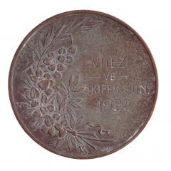 Prize medal - Juniorský skiff