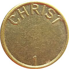 Car Wash Token - Christ 1