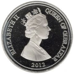 1 Crown - Elizabeth II 60 Glorious Years - 80th Birthday 2006