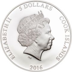 5 Dollars - Elizabeth II The Singapore Orchid