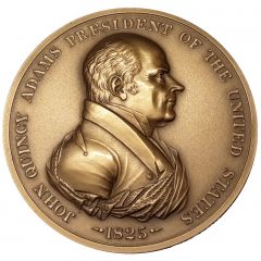 Medal - Peace and Friendship John Quincy Adams, President of the United States