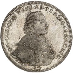 1 Thaler - Clemens Wenzel of Sachsen Konventionstaler