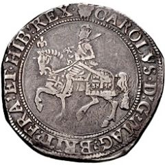 1/2 Crown - Charles I Tower mint under the King, group II