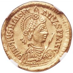 Solidus - Majorian VICTORIA AVGGG, Arelate