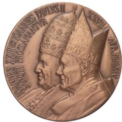 Medal - Francis I Canonization