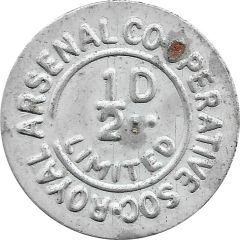 1/2 Penny - Royal Arsenal CSL Kent