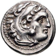 Drachm - Lysimachus In the name of Alexander III; Lampsacus