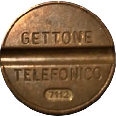 Telephone Token - Gettone Telefonico Without mintmark - With date, ESM