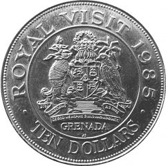10 Dollars - Elizabeth II Royal Visit