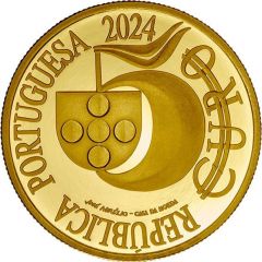 5 Euro Luís de Camões, Gold