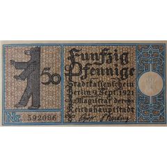 50 Pfennig Districts Series - Issue 5: Friedrichshain