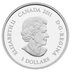 3 Dollars - Elizabeth II December - Zircon