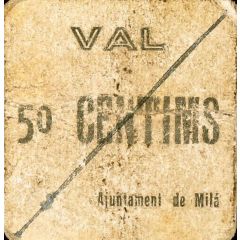 50 Céntimos El Milà