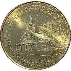 Jeton Touristique - Monnaie de Paris - Viaduc de Millau - Hauteur 343m - Longueur 2460m - Eiffage