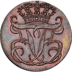 1/2 Skilling Dansk - Frederik V