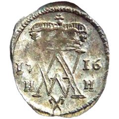 1 Pfennig - Augustus William