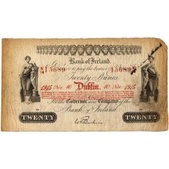 20 Pounds Bank of Ireland