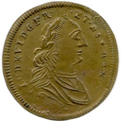 Rechenpfennig - Louis XVI PRIVO MORIRO