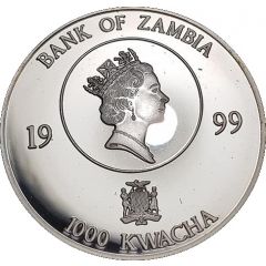 1000 Kwacha 1st Man on the Moon
