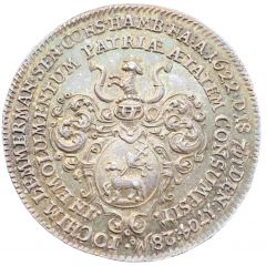 Medal - Death of Joachim Lemmermann `Bürgermeisterpfennig` Hamburg